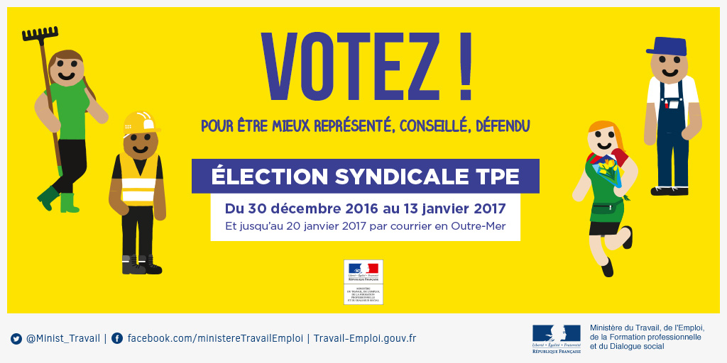 Les élections syndicales dans les TPE