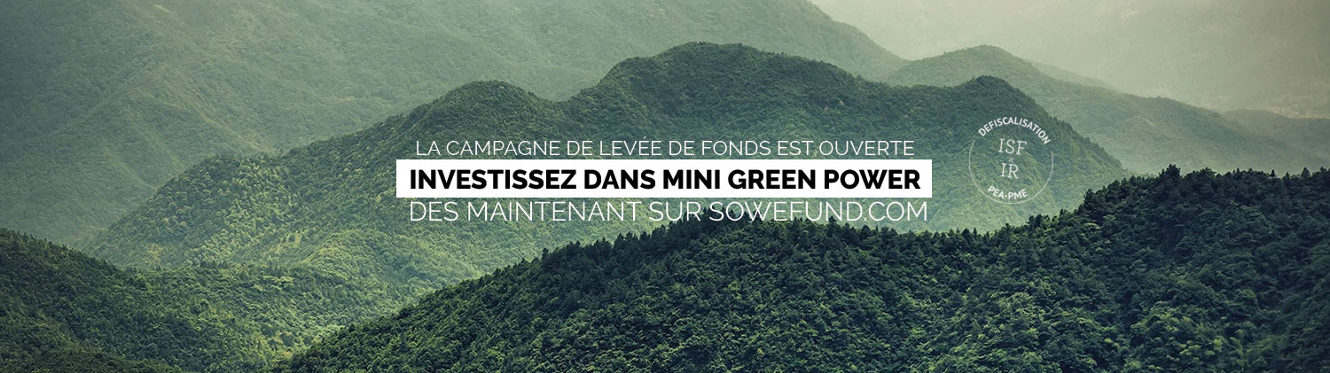 TRANSITION ÉNERGÉTIQUE : ÉNERGIE RENOUVELÉE